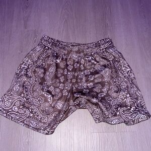 Brown AZVA shorts